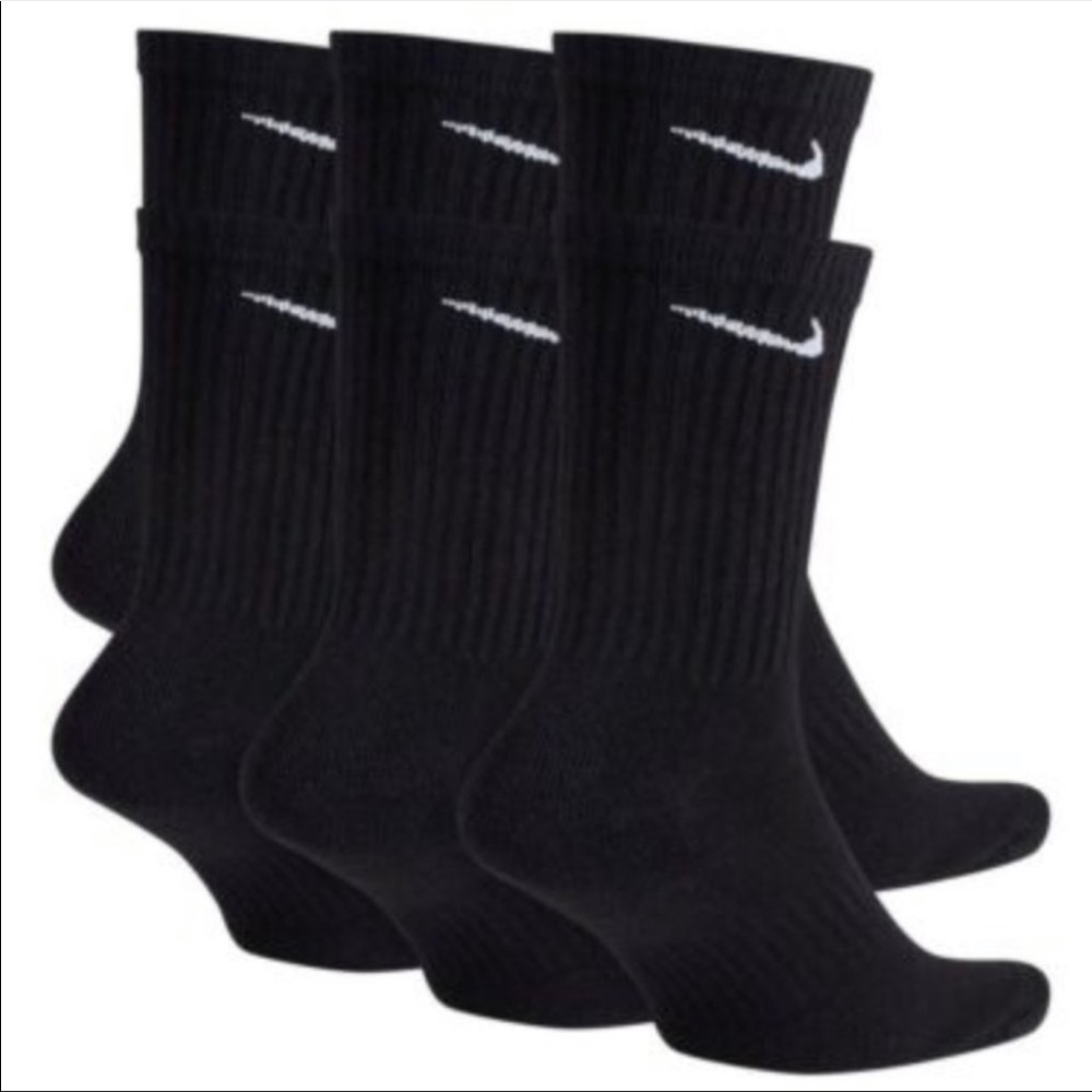 NIKE EVERYDAY COTTON CUSHIONED CREW SOCKS - Picture 5 of 16